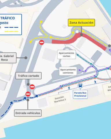 Mapa Estaciones Marítimas