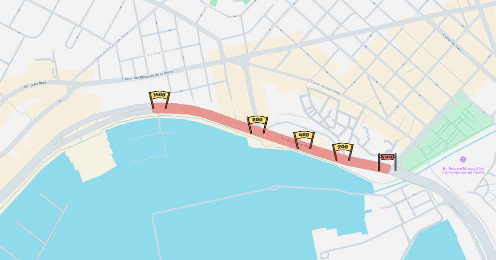 Mapa carrera Infantil